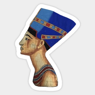 queen of egypt nefertiti Sticker